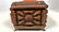 Tramp Art Sewing Dresser Box. Chip Carved. - 9
