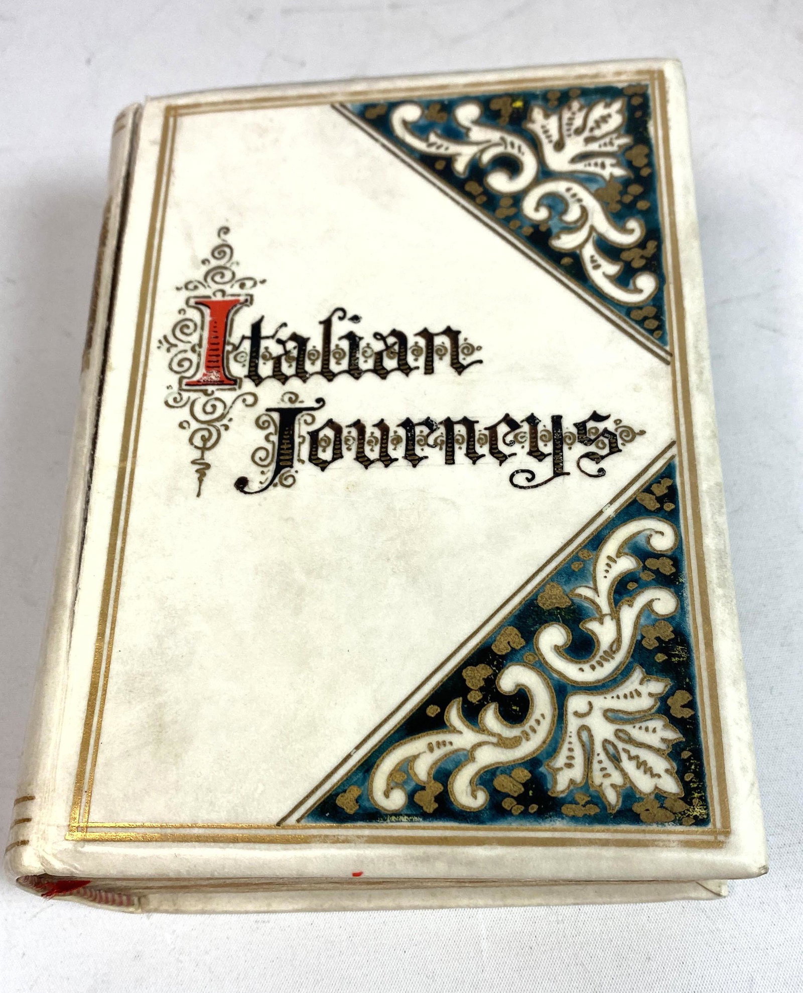 ITALIAN JOURNEYS 1883 Book. WILLIAM D. HOWELLS.: ITALIAN JOURNEYS 1883 Book. WILLIAM D. HOWELLS. -- Dimensions: H: 6 inches: W: 5 inches: D: 2 inches --- US Shipping charge: $35 Plus insurance at a rate of $1 per hundred.