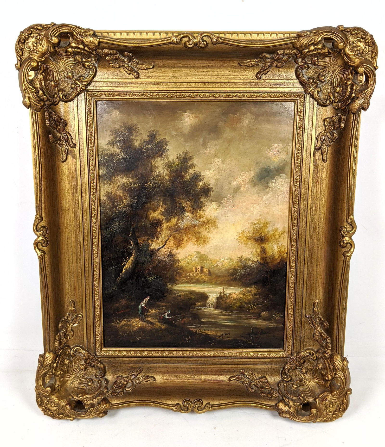 B. GILBERT Oil Painting TORINO ITALY. (1 of 11)