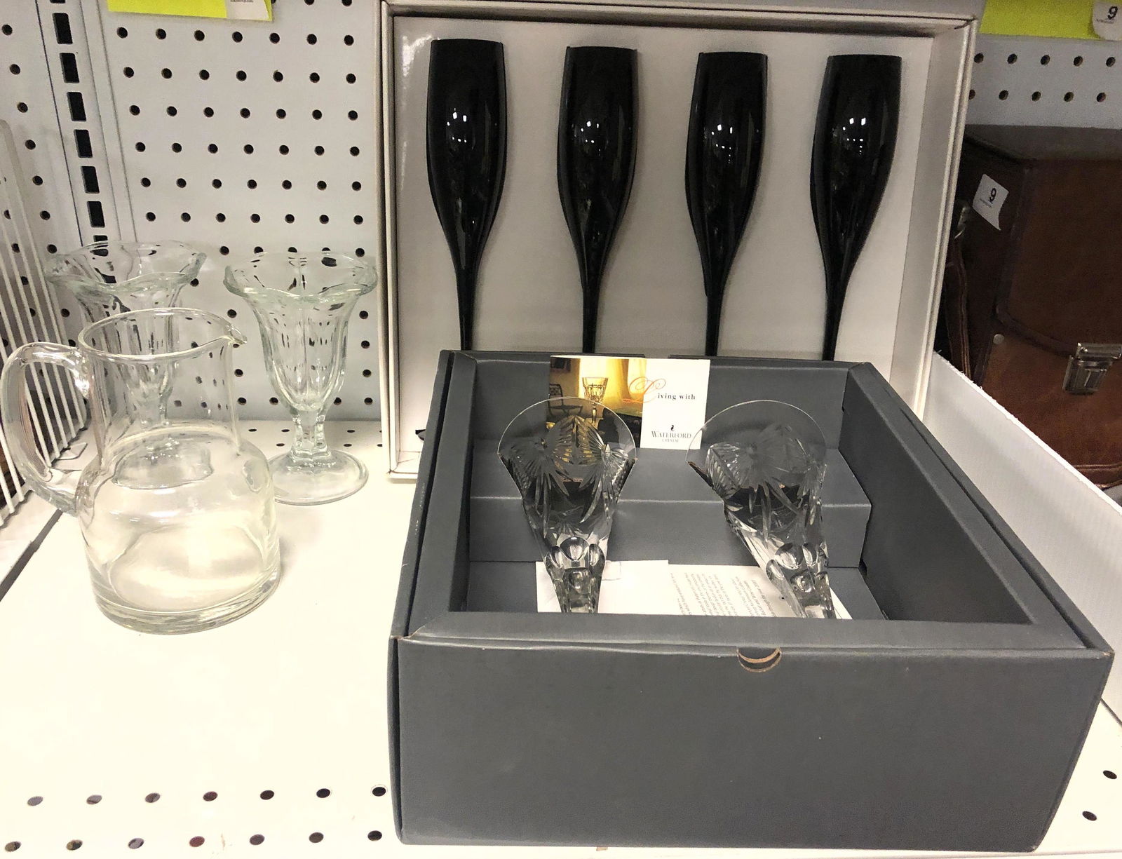 Stemware lot.  Waterford, Mikasa (1 of 7)