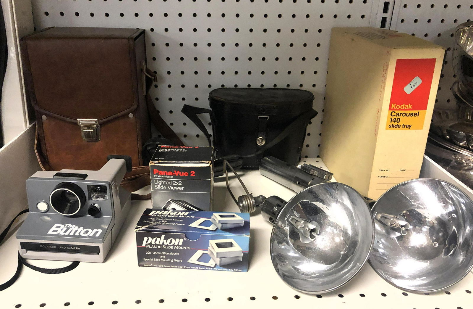 Camera Lot.  Carrying Boxes empty. (1 of 7)