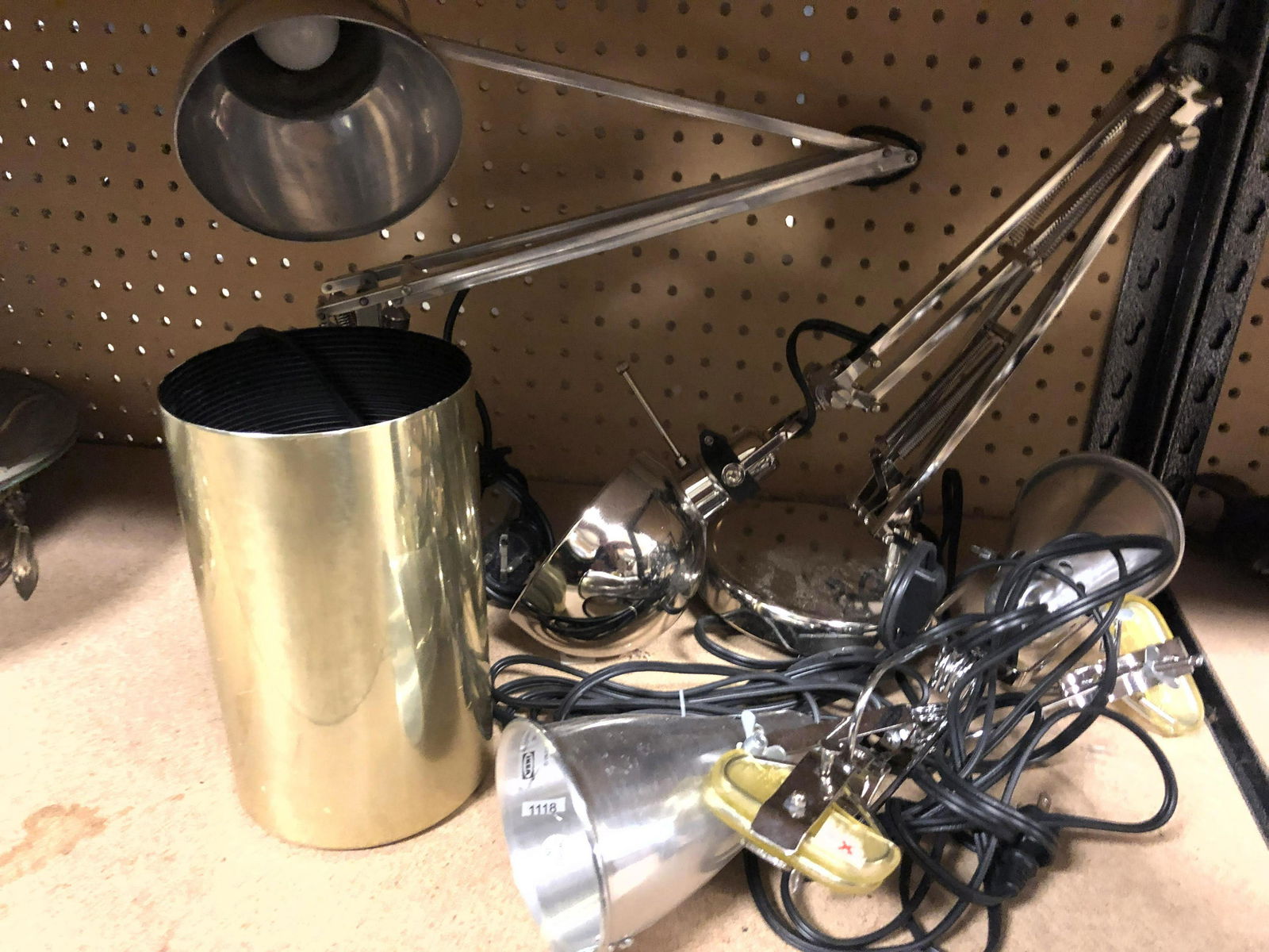 Lot of vintage mid-century lamps and lighting (1 of 4)