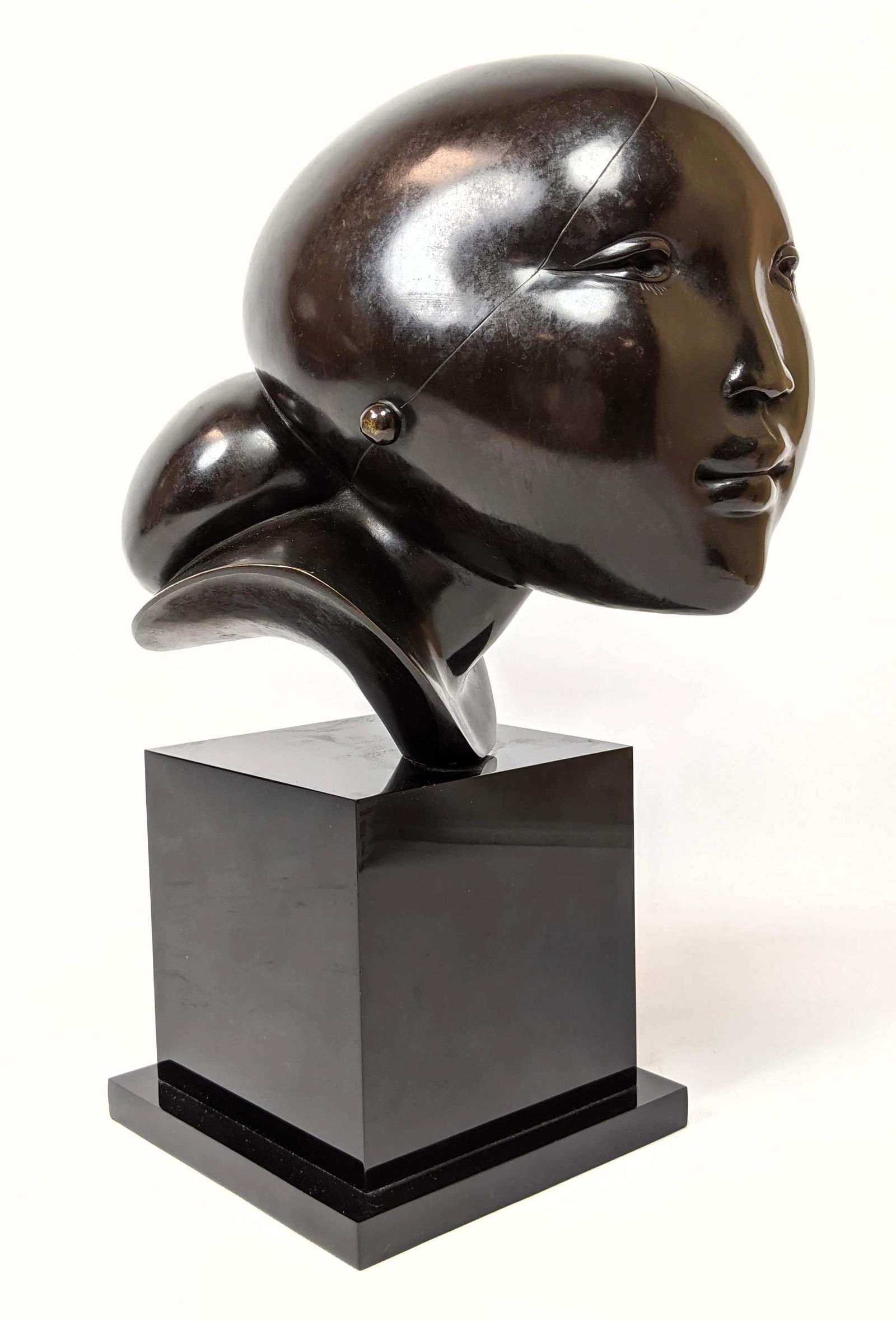 CORNELIUS ZITMAN Bronze sculpture. Tte de Dina. Monogr (1 of 15)