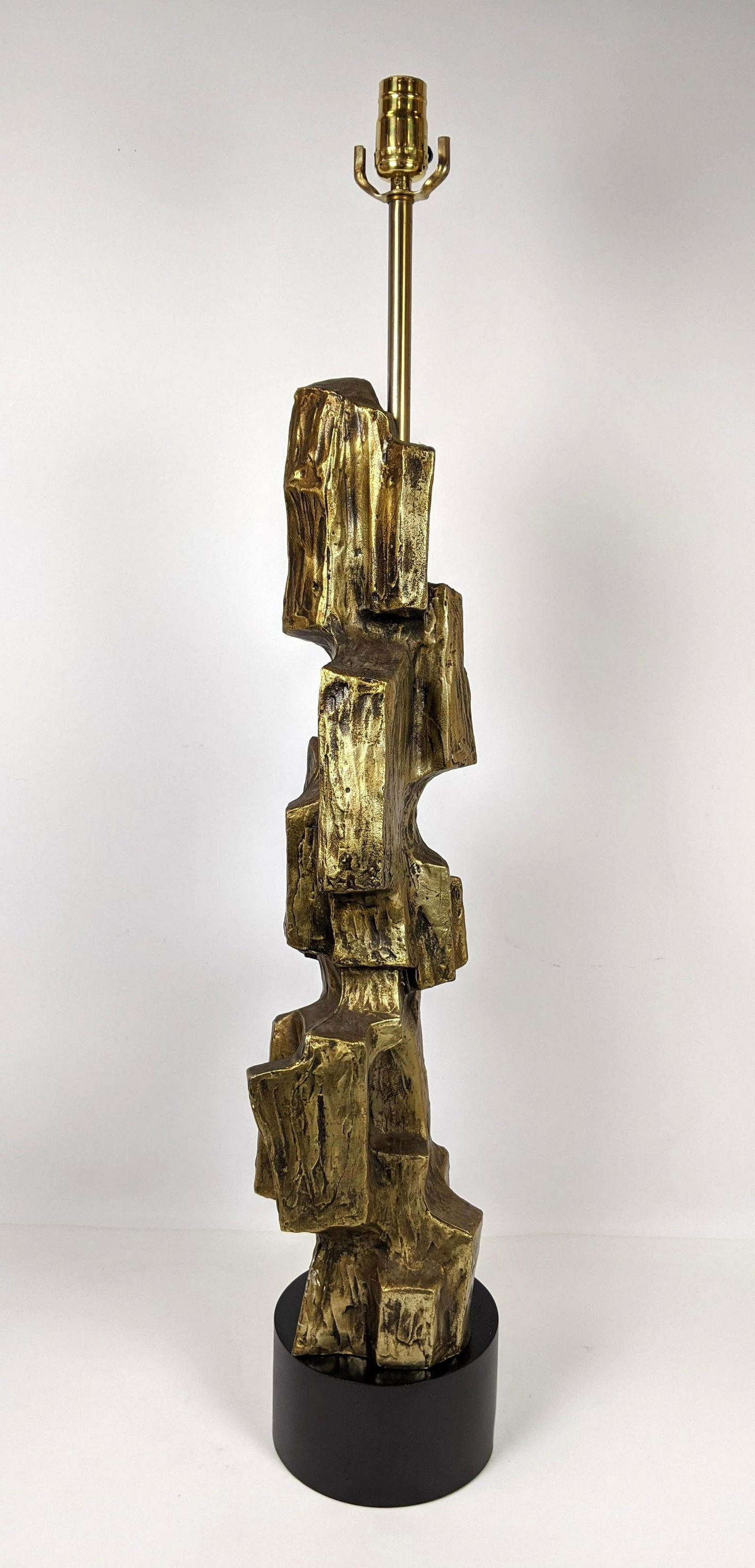 M. TEMPESTINI LAUREL LAMP CO. Lamp. Brutalist form. (1 of 8)