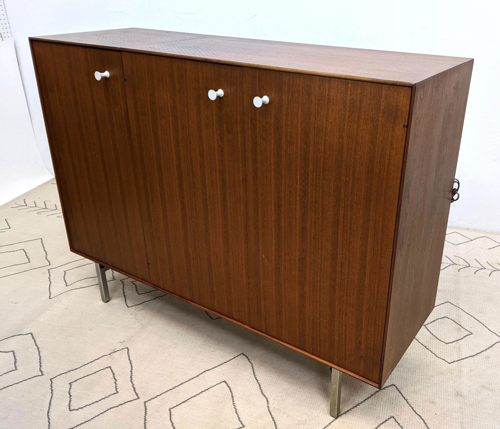 GEORGE NELSON Thin Edge Bar Credenza Server Cabinet. Ge (1 of 13)