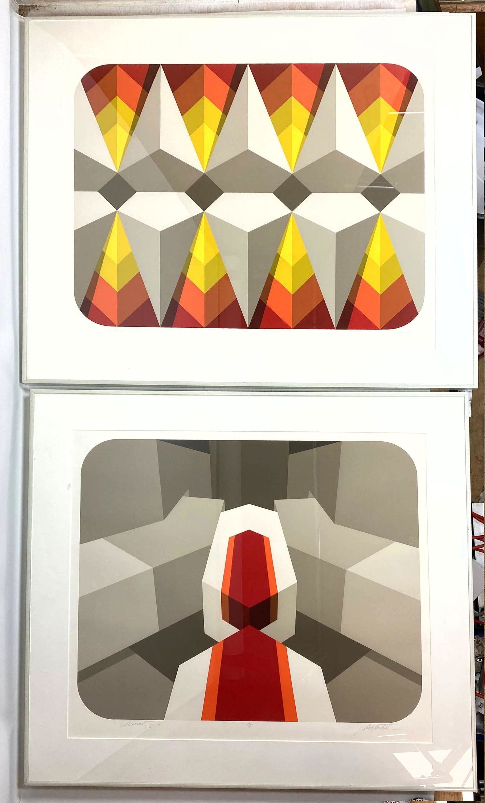 2pcs MARKO SPALATIN Serigraph Prints.  Signed and Numbe (1 of 7)