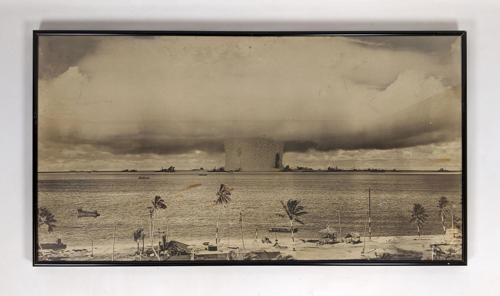 Government Photo Of Atomic Test at Bikini Atoll. Photog (1 of 8)