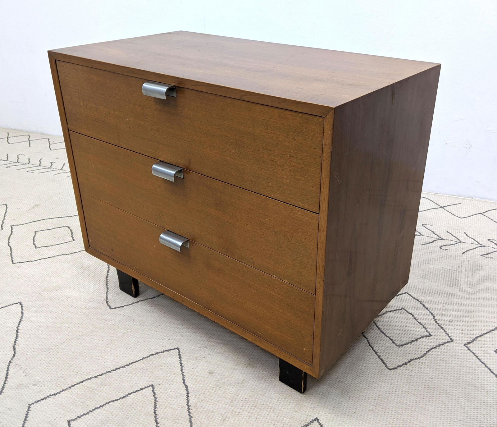 GEORGE NELSON 3 Drawer Dresser Cabinet.  HERMAN MILLER. (1 of 19)