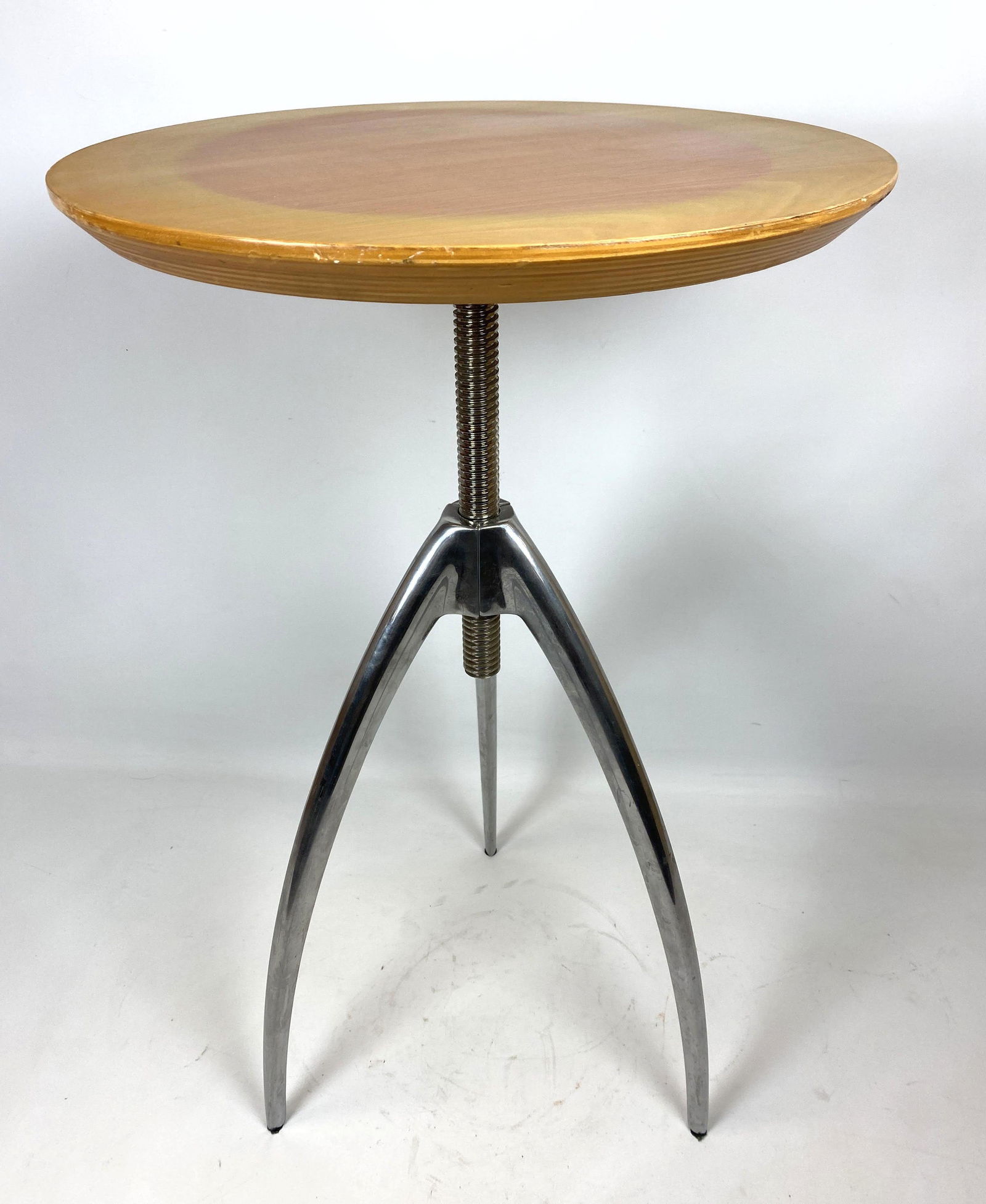 ALEPH by PHILIPPE STARCK Adjustable Table.  Three leg. (1 of 12)