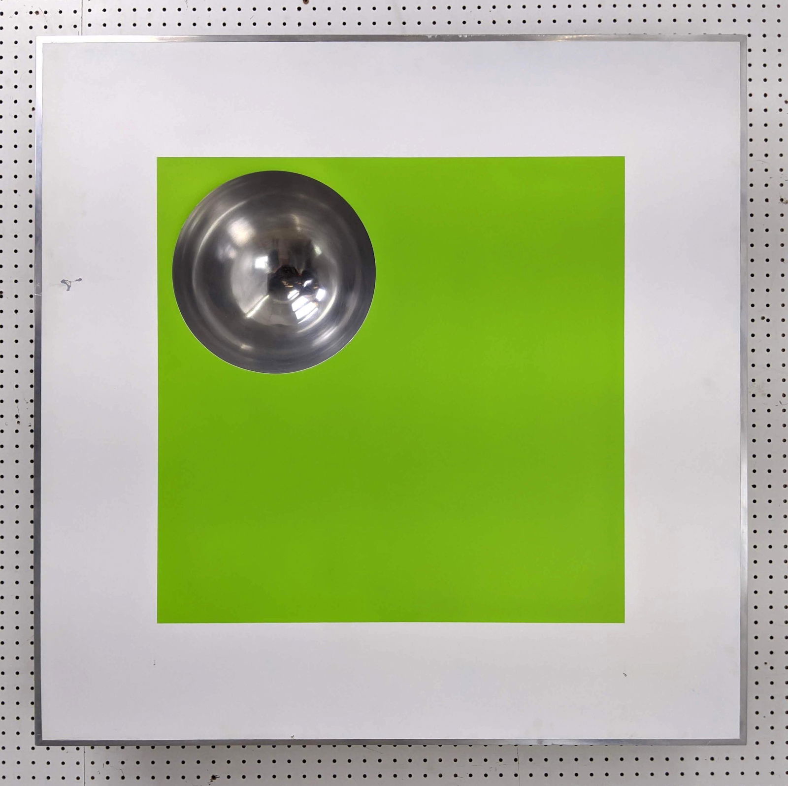 F. DeVITO 1970 Op Art Wall Sculpture Painting. Fibergla (1 of 9)