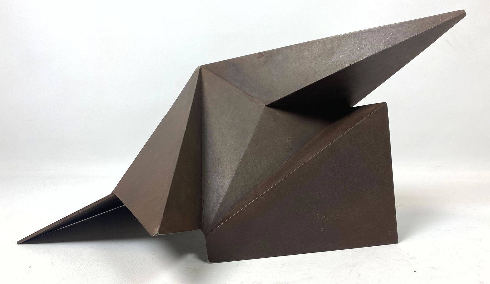 GERALD DiGIUSTO Triangolare 1 Steel Sculpture. Cor-Ten (1 of 8)