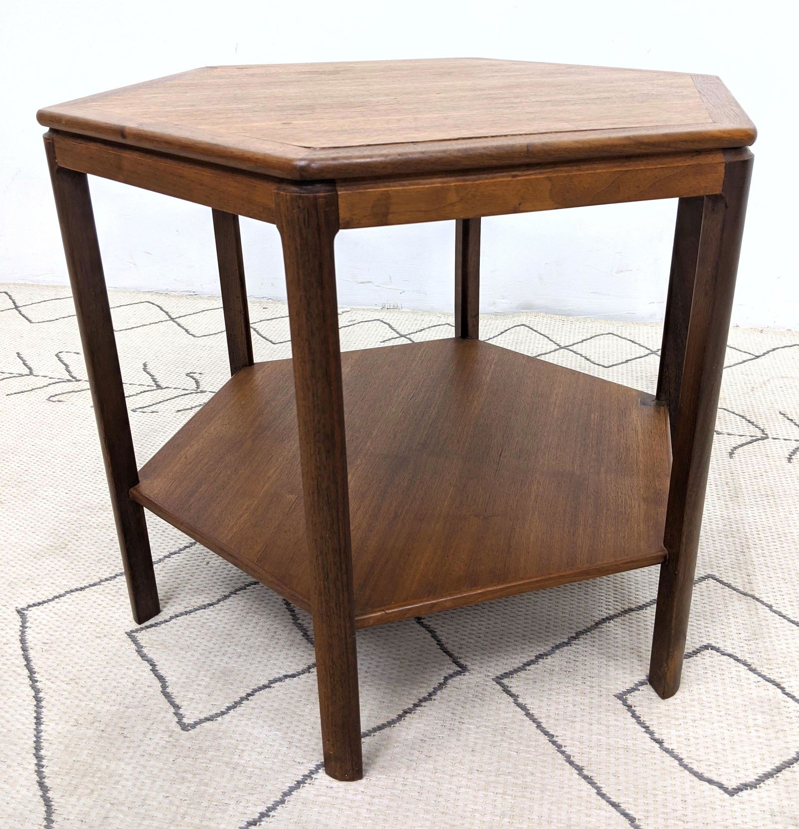 DUX Danish Modern Side Table. Teak table. (1 of 10)