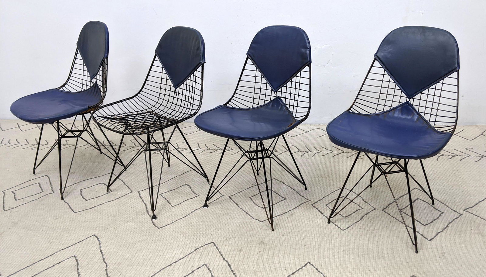 Set 4 Eames Eiffel Tower Side Dining Chairs. (1 of 10)