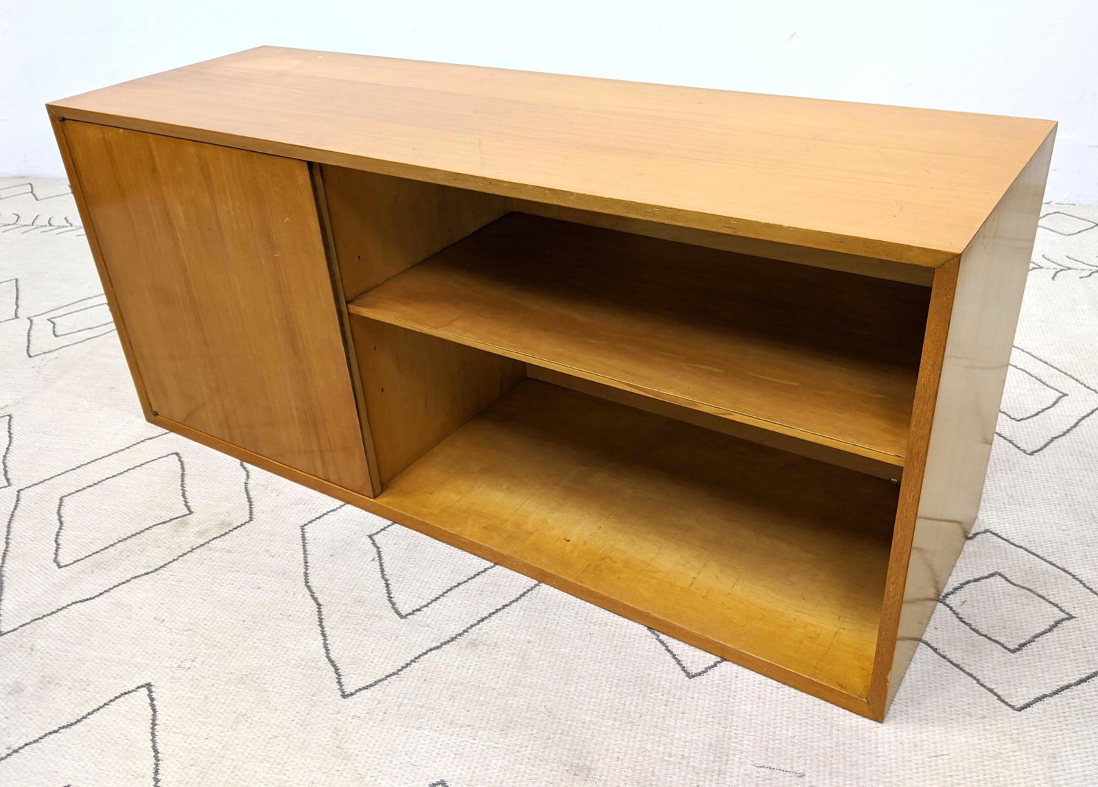 GEORGE NELSON 1 Door Cabinet. Herman Miller.: GEORGE NELSON 1 Door Cabinet. Herman Miller. -- Dimensions: H: 24 inches: W: 56 inches: D: 18.5 inches ---
