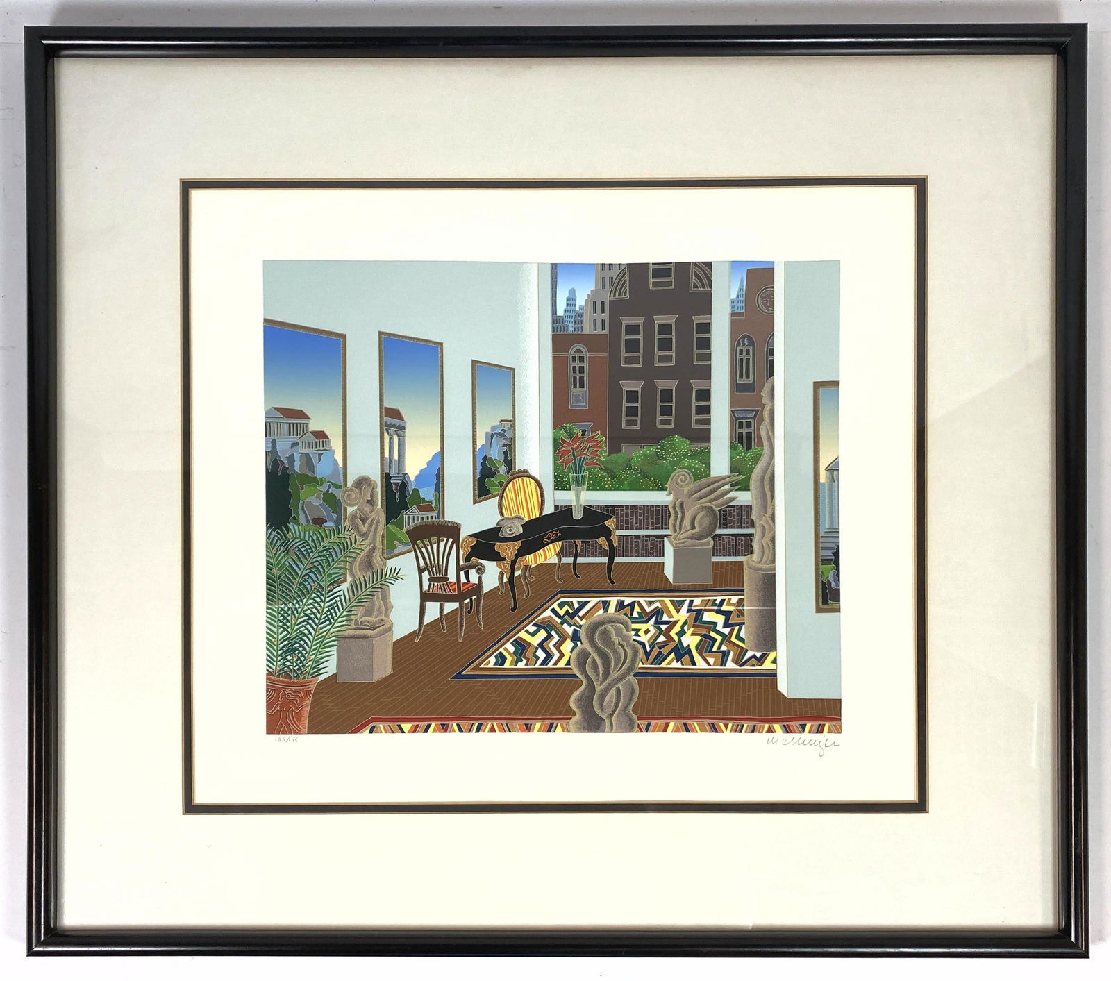 THOMAS McKNIGHT Urban Desk Print 145/175 Signed.-- (1 of 8)