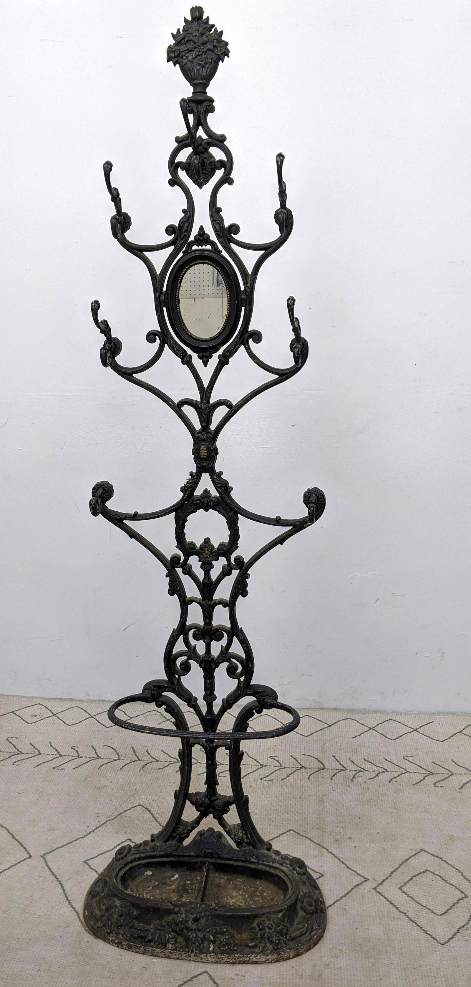 Antique French Alfred Corneau Charleville Halltree Coat (1 of 19)