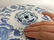 Pair Blue and White Chinese Porcelain Garden Pedestal S - 6