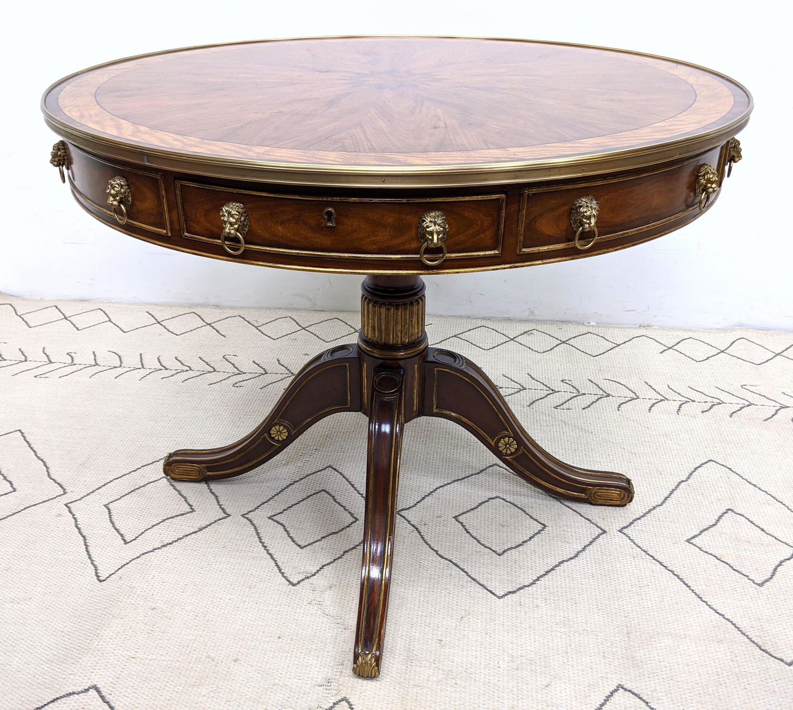 THEODORE ALEXANDER Center Table. rep li ca . Regency Li (1 of 12)