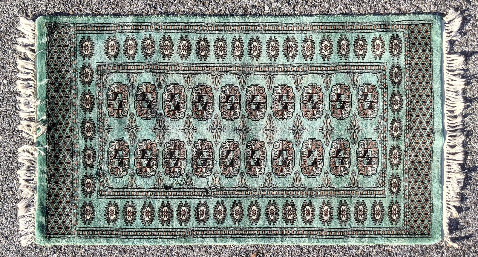4'9 x 2'6 Hand Made Oriental Carpet Rug. (1 of 7)