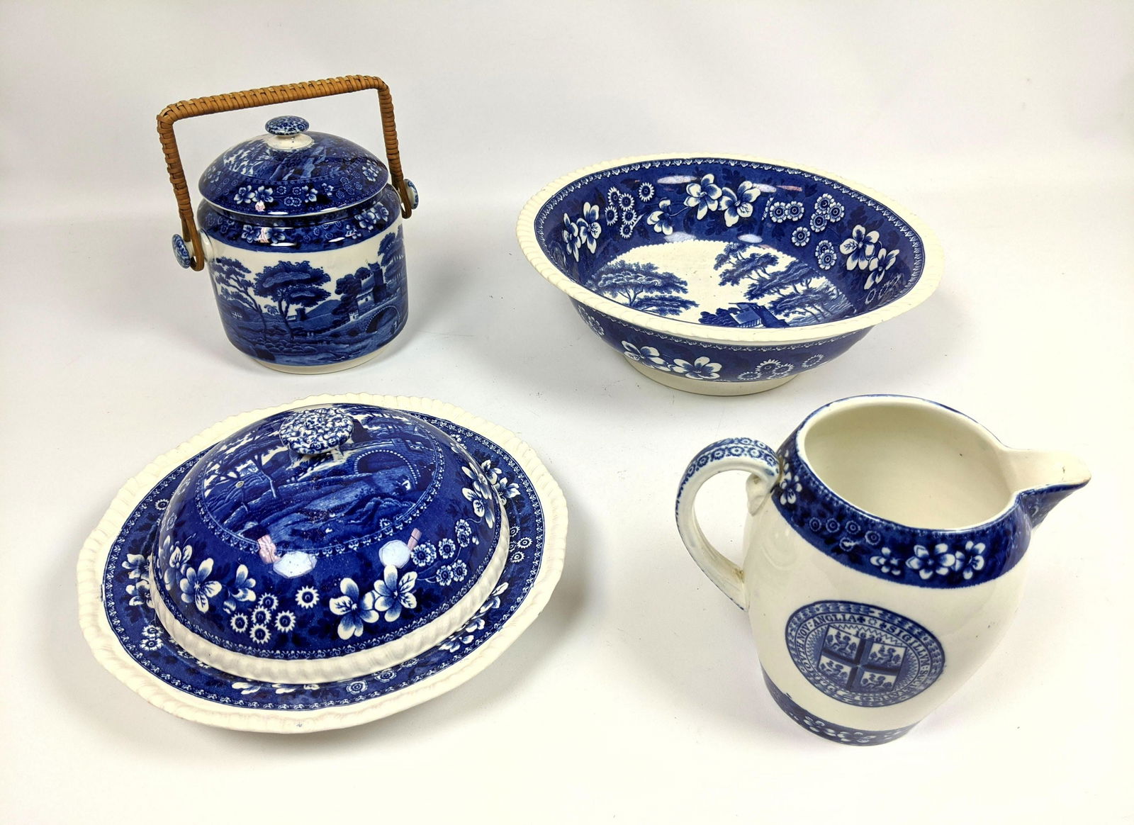 4pcs COPELAND SPODES The Mayflower, Covered Dish, etc. (1 of 11)