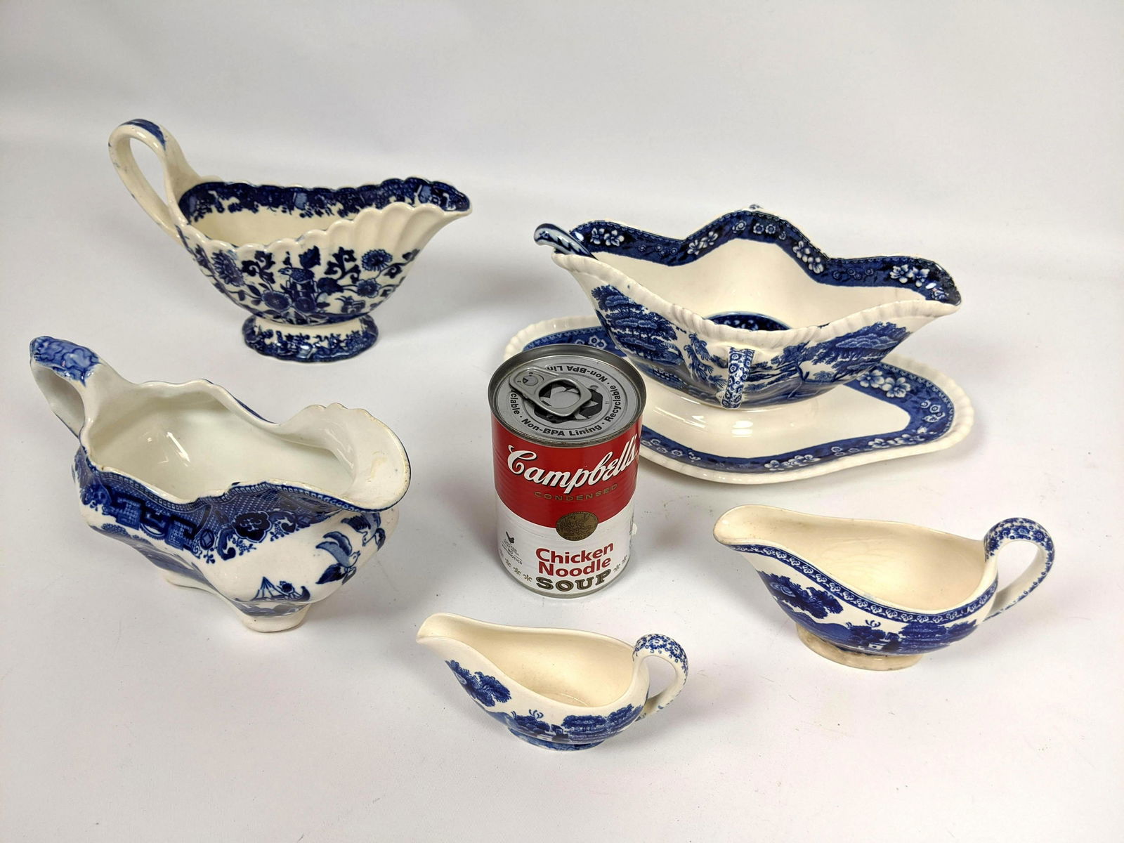 5pcs COPELAND SPODES TOWER England and Buffalo Pottery. (1 of 12)