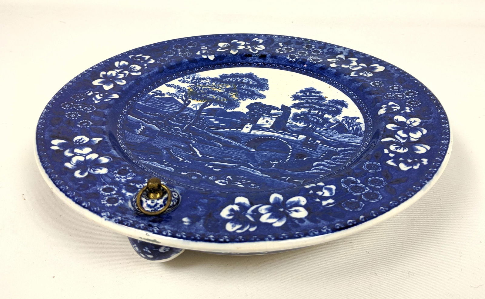 COPELAND SPODES TOWER England Hot Water Serving Dish. (1 of 9)