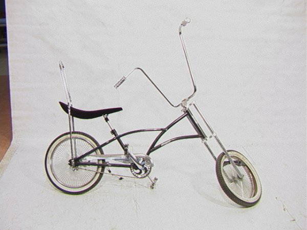 Hog Rider Chopper Bicycle. Chromed. Low Rider.