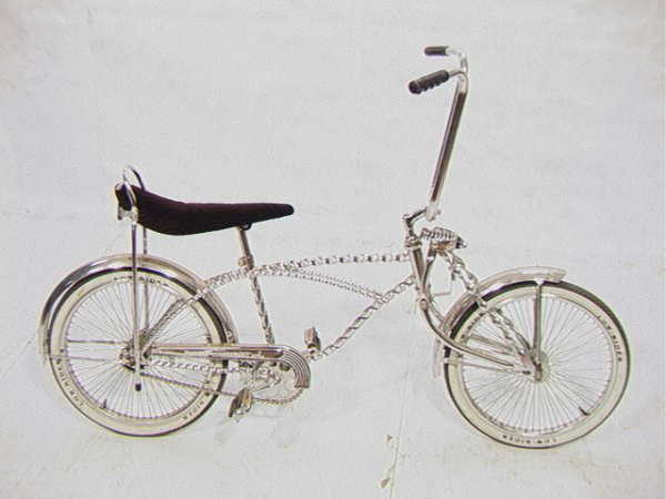 lowrider bike twisted frame