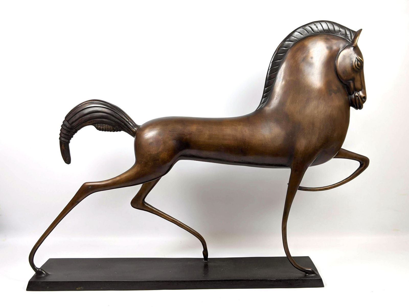 Modernist Stylized Horse - Boris Lovet-Lorski Style (1 of 11)