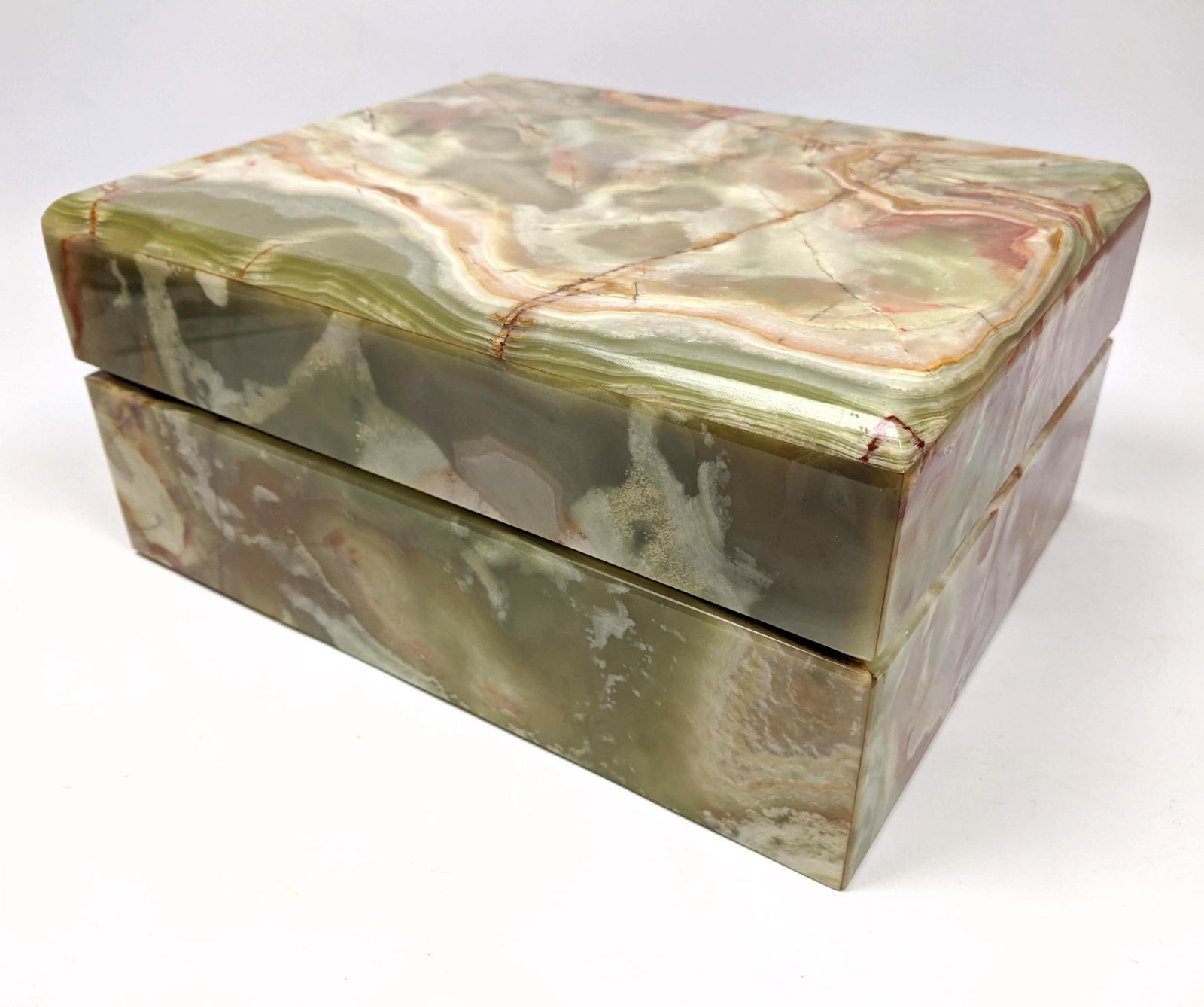 Unique Agate Boxed Telephone. 24 Karat Gold Plated. FRT (1 of 16)