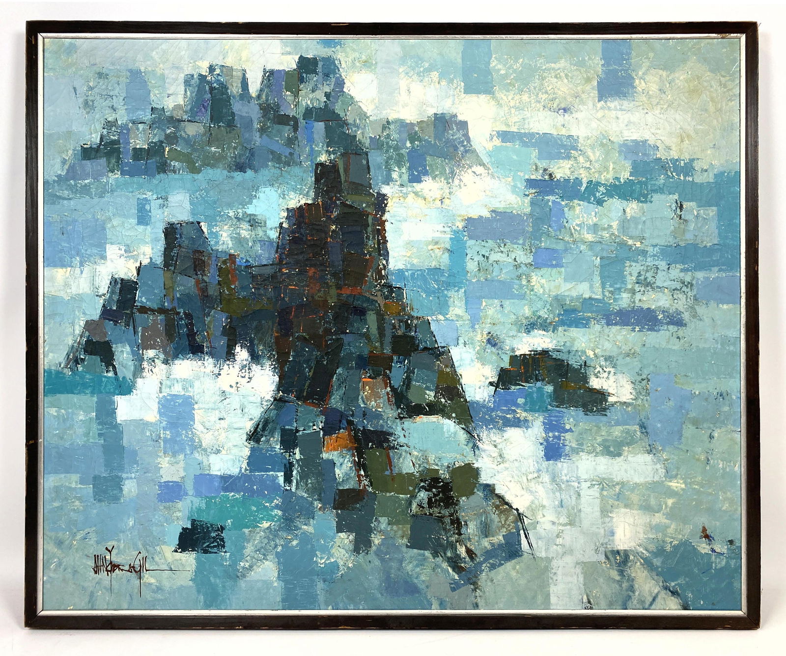 YOUNGIL AHN Oil Painting on Canvas. Impressionist style (1 of 13)