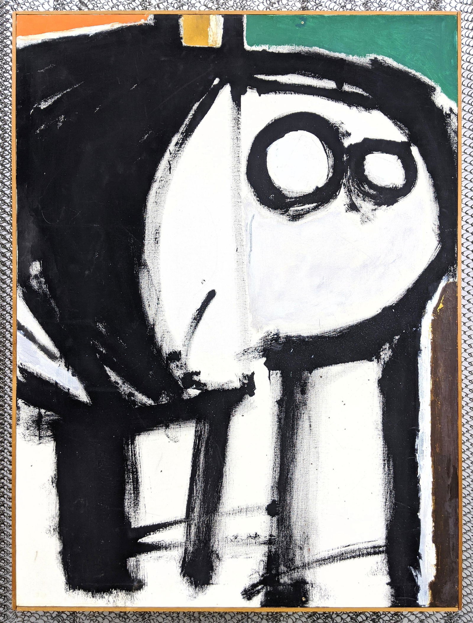 GEORGE D'AMATO Abstract Oil Painting on canvas. Figures (1 of 8)