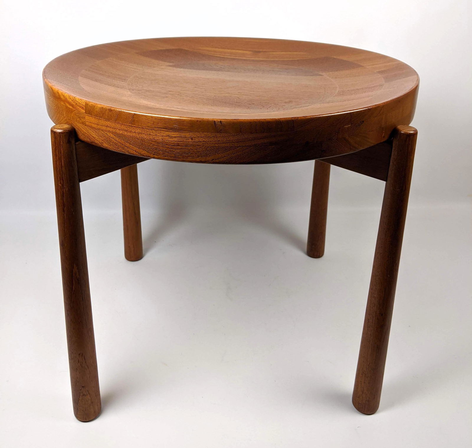 DANSK JENS QUISTGAARD Teak Tray Top Side Table. Modern (1 of 9)