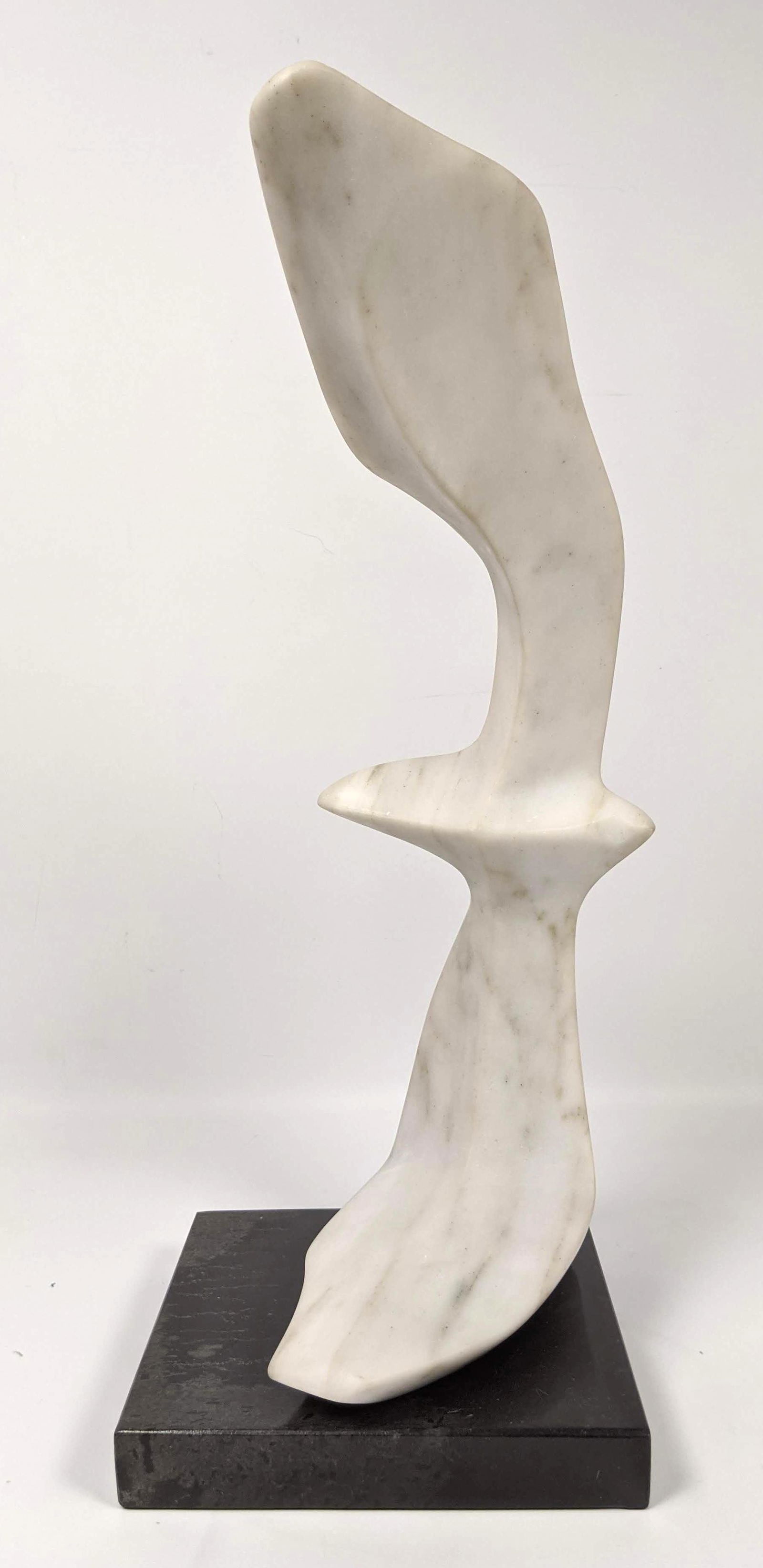 Carved Marble Sculpture.  Stylized Bird in Flight. Unsi (1 of 9)
