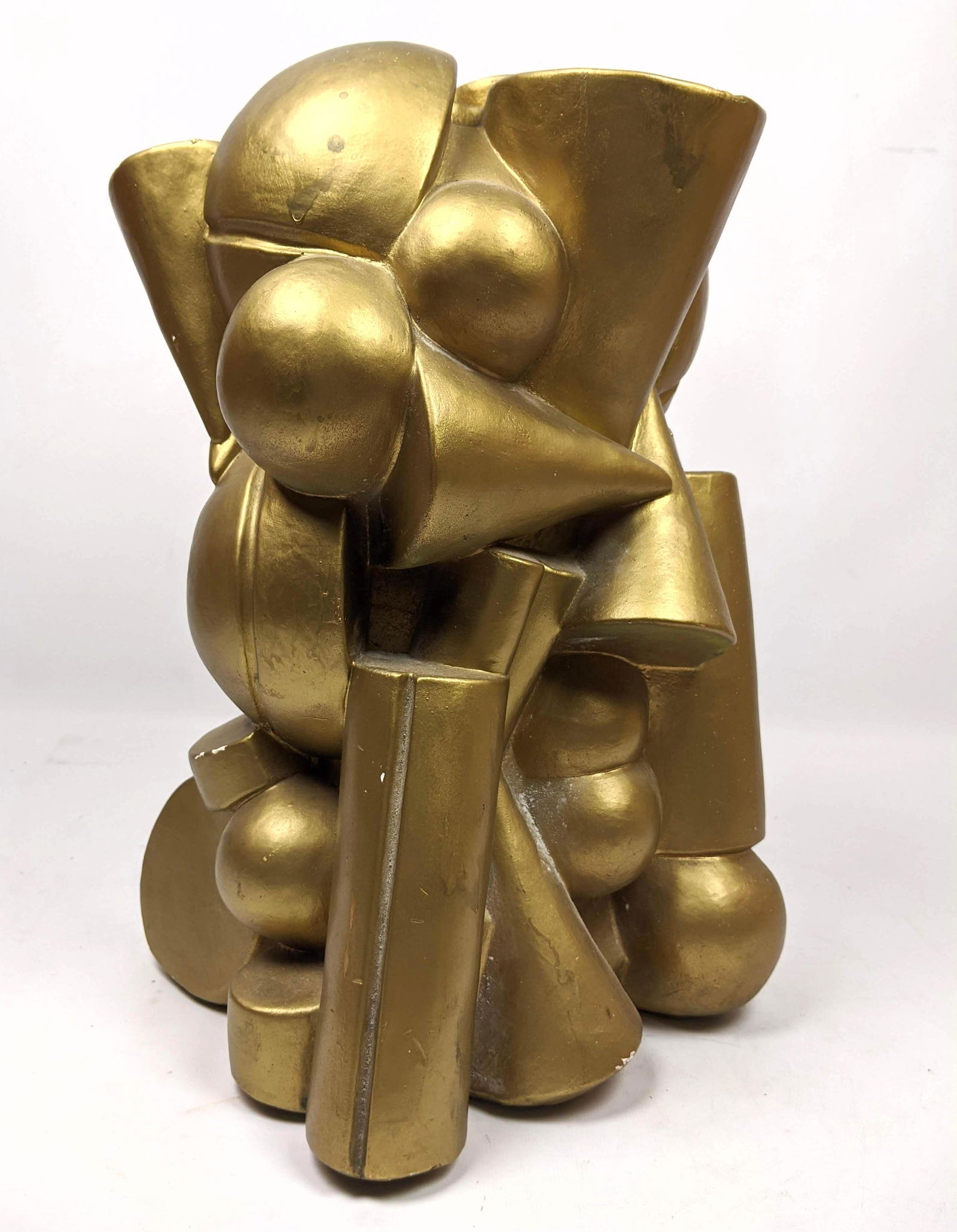 Louise Nevelson Style Plaster Sculpture.  Geometric for (1 of 12)