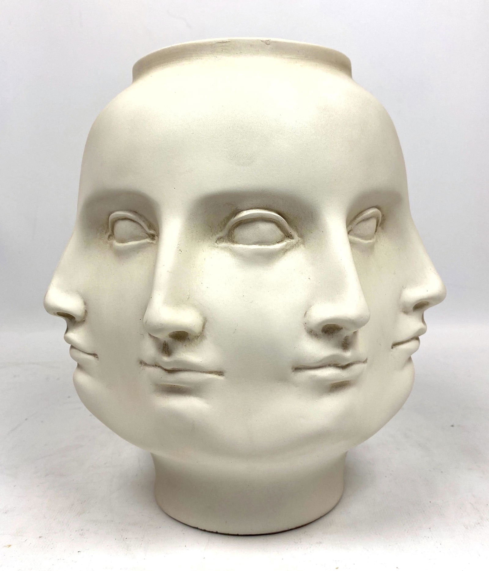 White TMS Perpetual Face Vase Fornasetti Dora Maar (1 of 8)