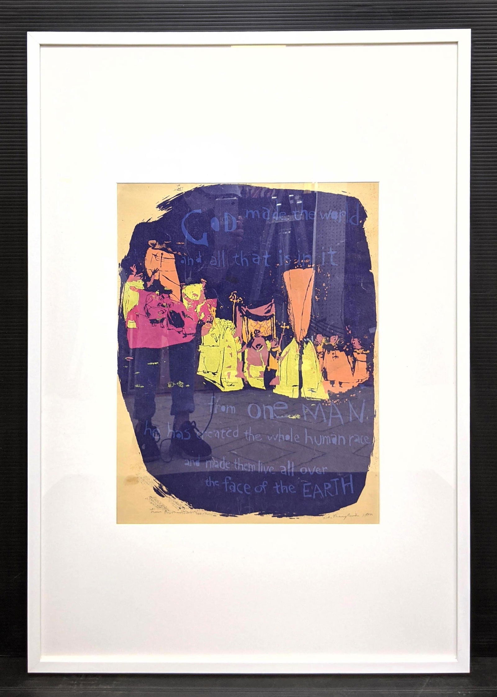 Sister Mary Corita Kent From One Man Lithograph Print (1 of 9)