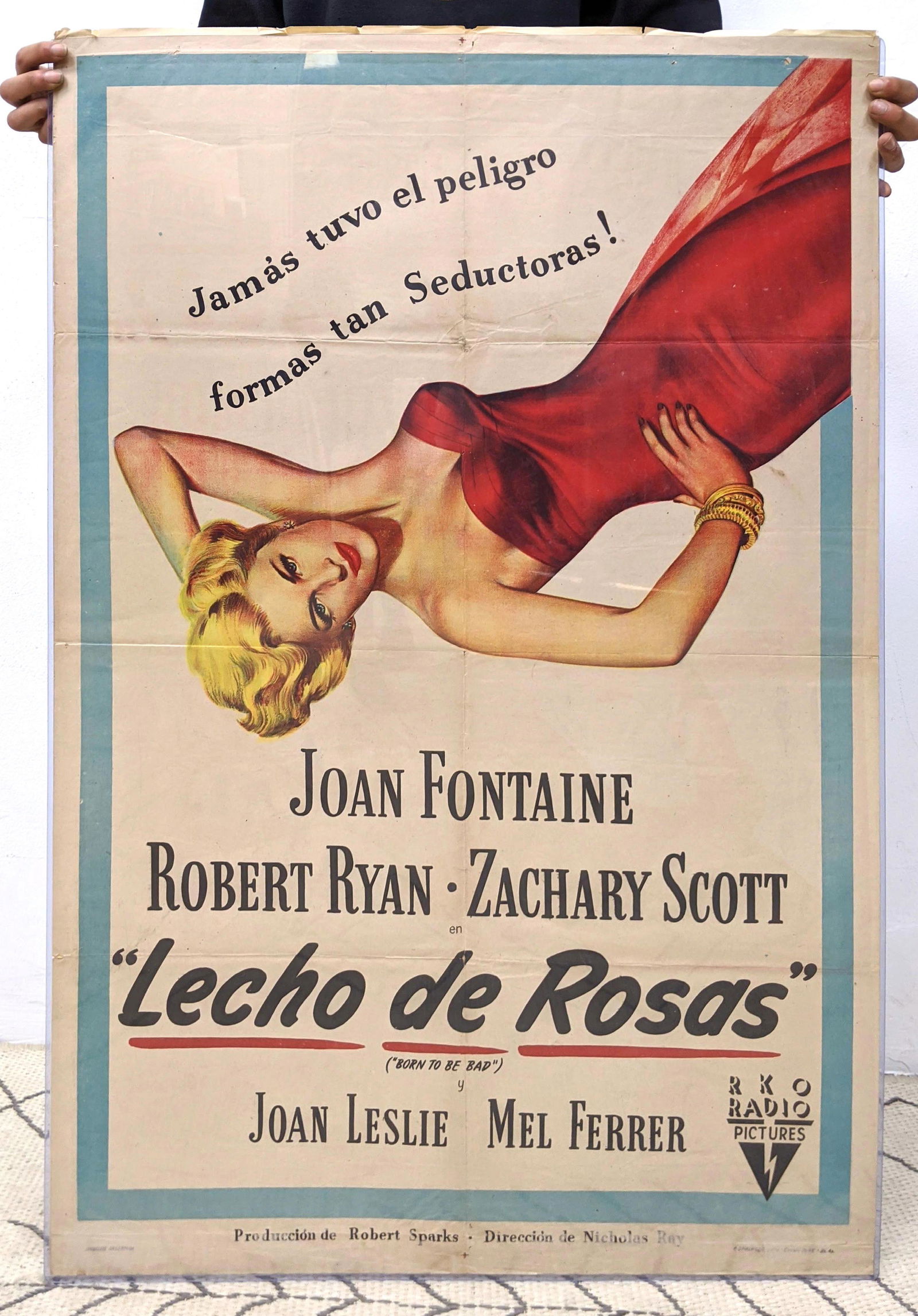 Two Vintage Movie Posters. LECHO DE ROSAS and UNA JOVEN (1 of 20)