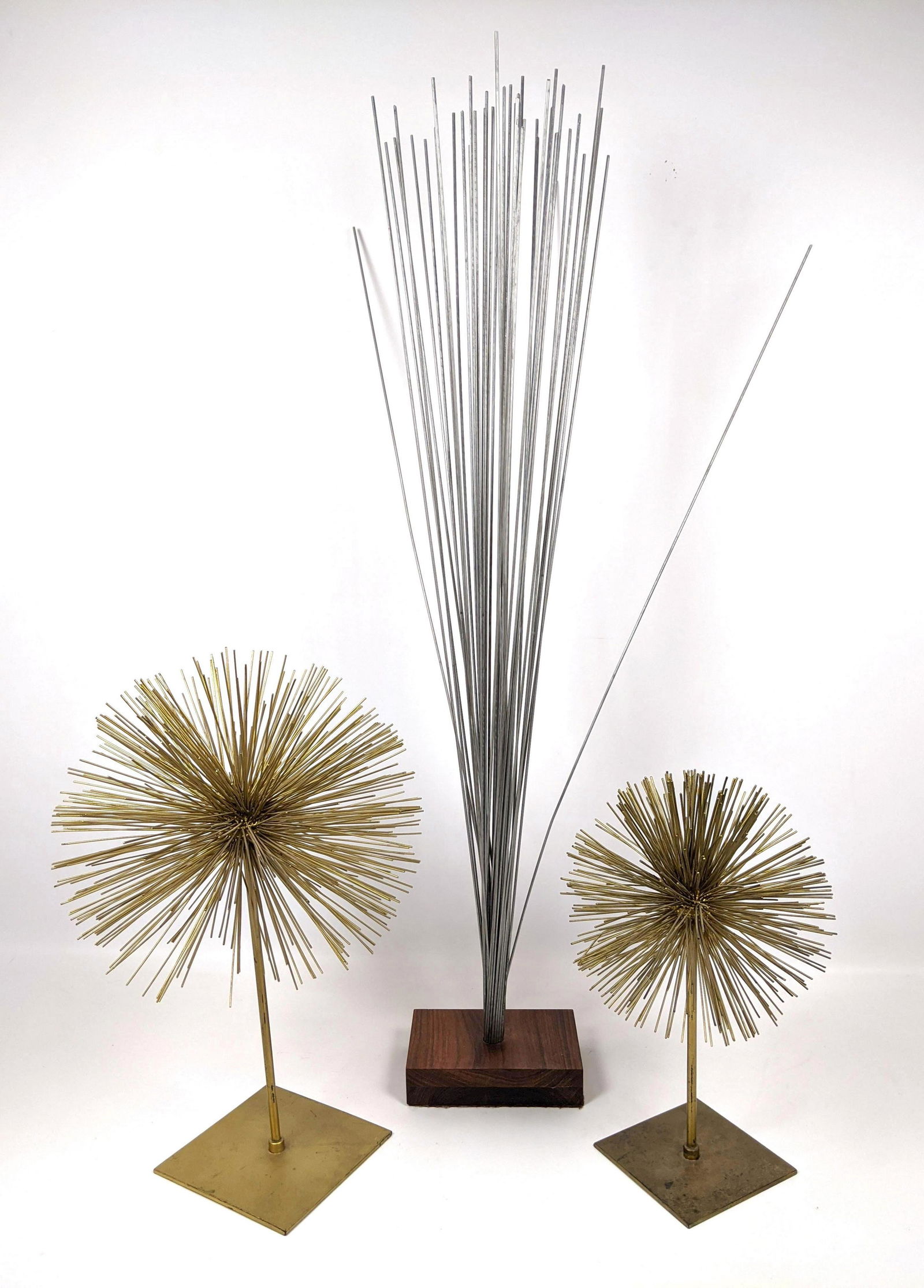 3pcs Modernist Style Wire Sculptures. Jere style and Be (1 of 19)