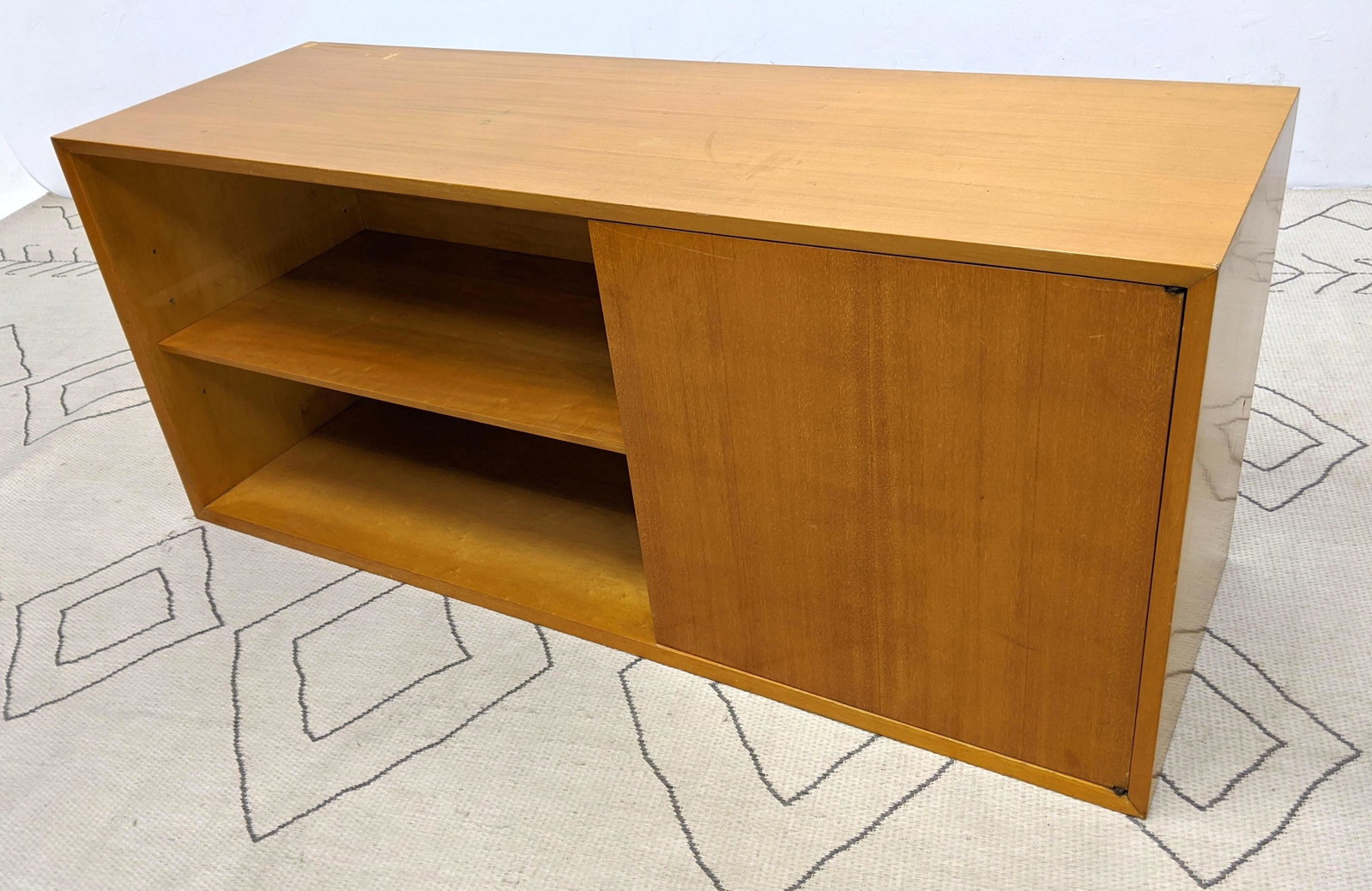 GEORGE NELSON 1 Door Cabinet. Herman Miller.: GEORGE NELSON 1 Door Cabinet. Herman Miller. -- Dimensions: H: 24 inches: W: 56 inches: D: 18.5 inches ---
