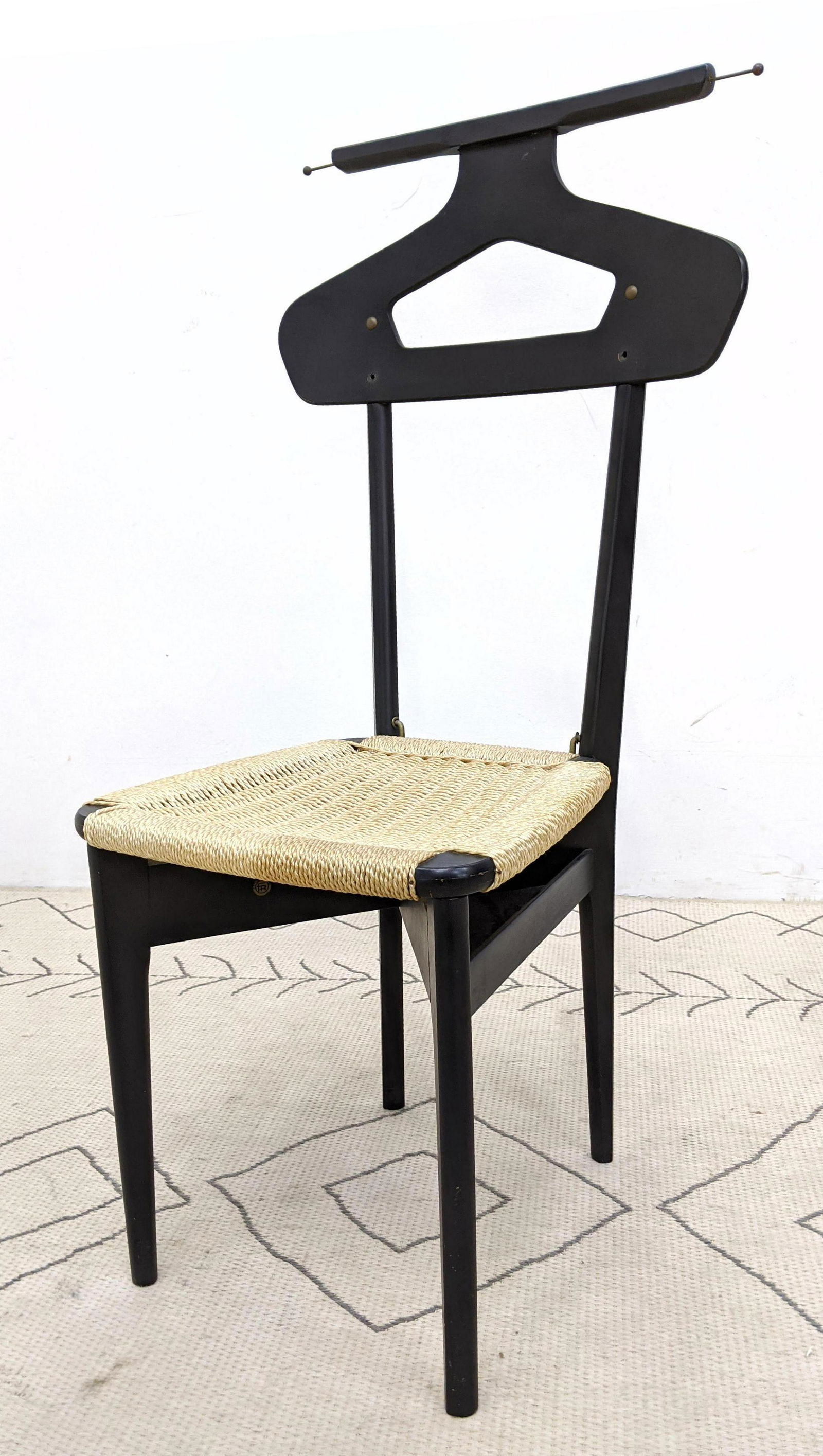 Fratelli Reguitti Valet Chair - Italian Ebonized Wood (1 of 12)