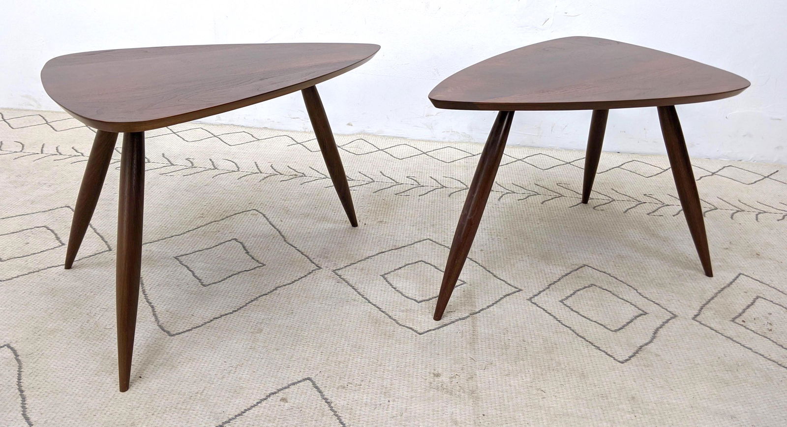 Pair PHILLIP POWELL Style Modern Guitar Pick Side Table (1 of 8)