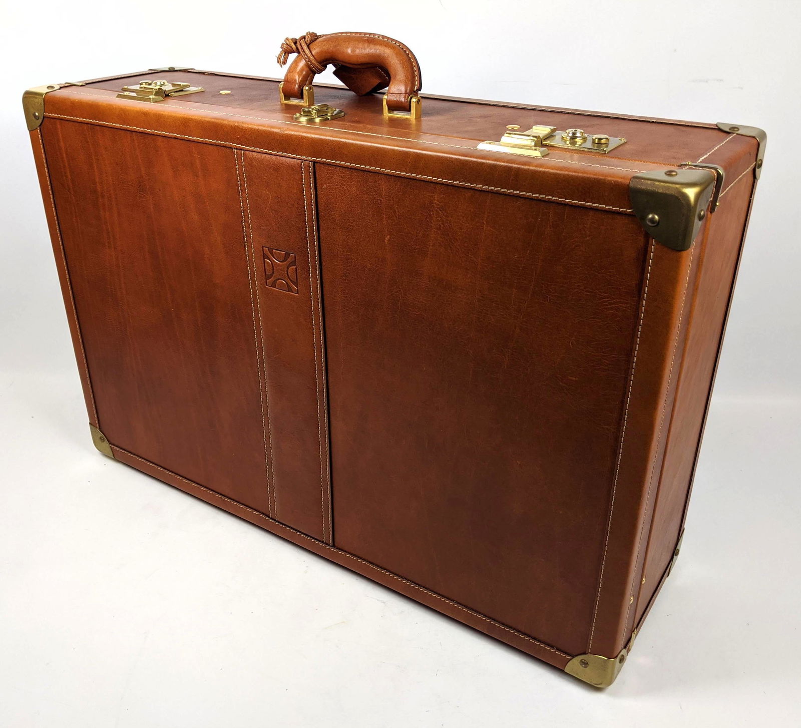 OLIMPO leather briefcase. Spain. (1 of 13)