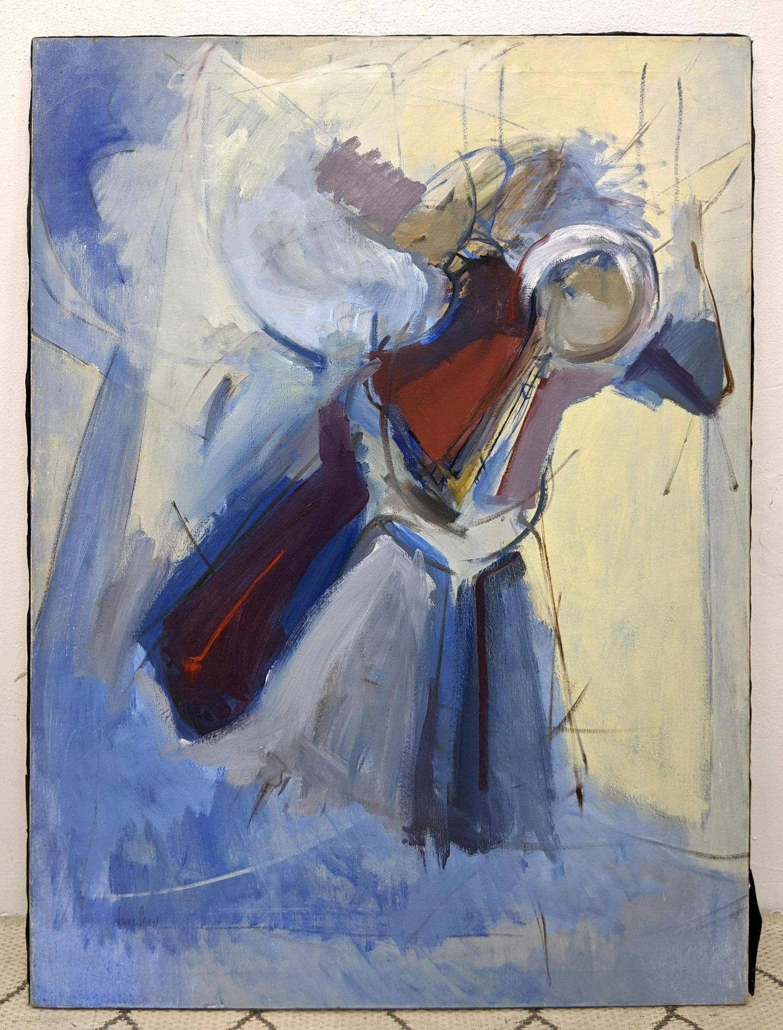 JANE CROW Oil Painting on Canvas Painting.  whirling de (1 of 6)