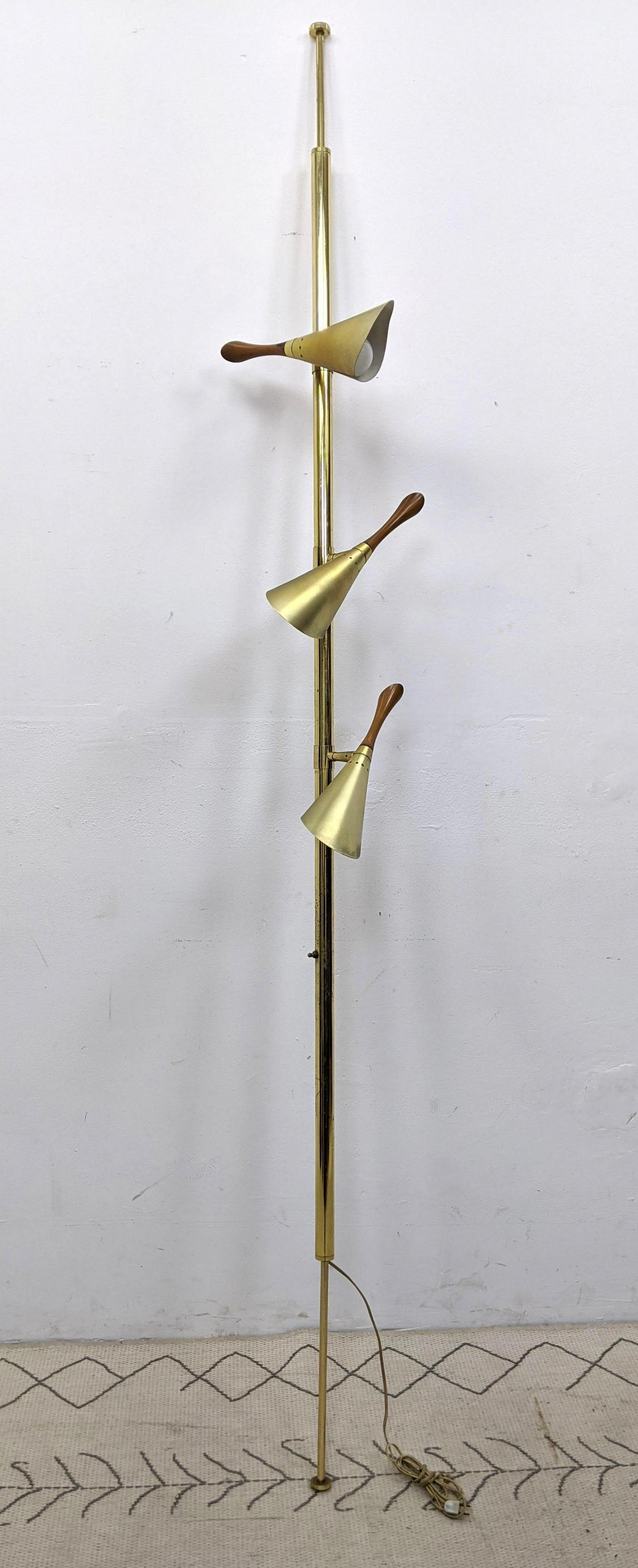 Mid Century Modern  Tension Pole Floor Lamp. (1 of 10)