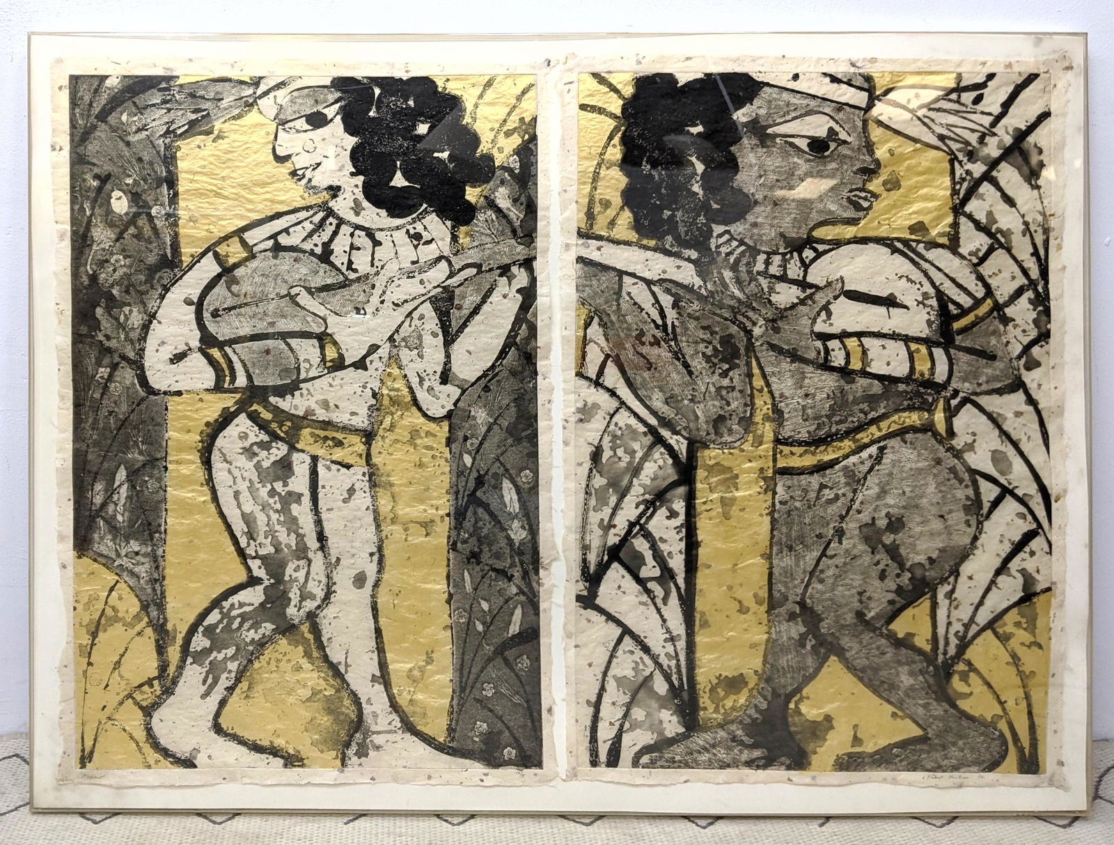 ROBERT KUSHNER 82 Signed and Numbered Print 12/35.  NUB (1 of 13)