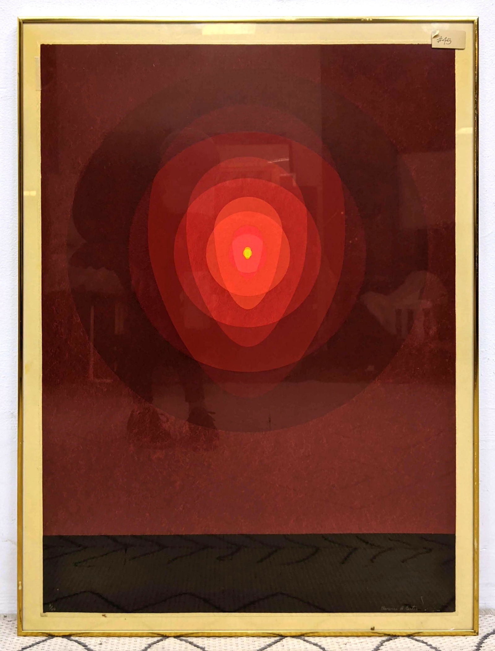 CLARENCE H. CARTER Screenprint Print. Signed and number (1 of 9)