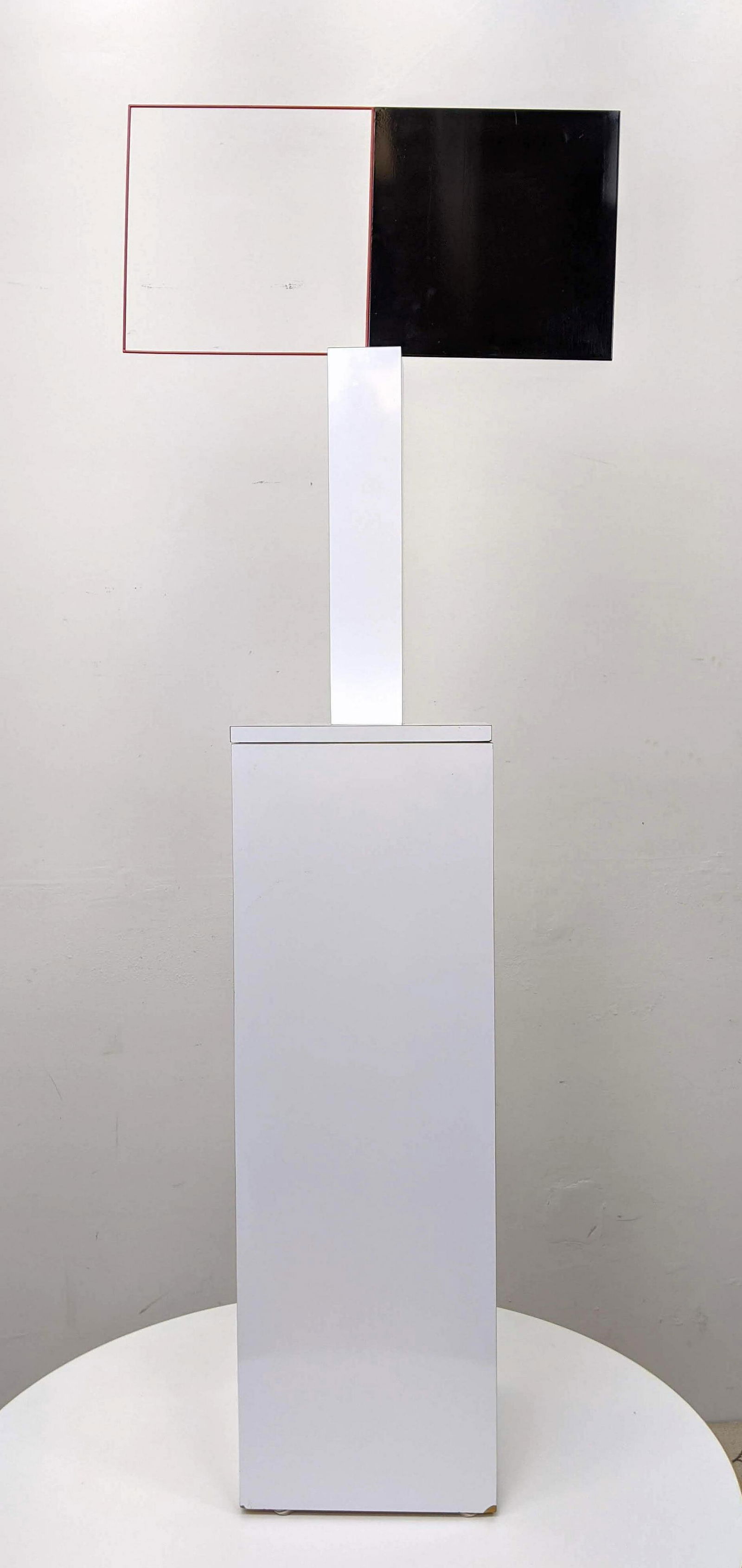 GEORGE D'AMATO Minimalist Enameled Steel Sculpture. Clo (1 of 12)