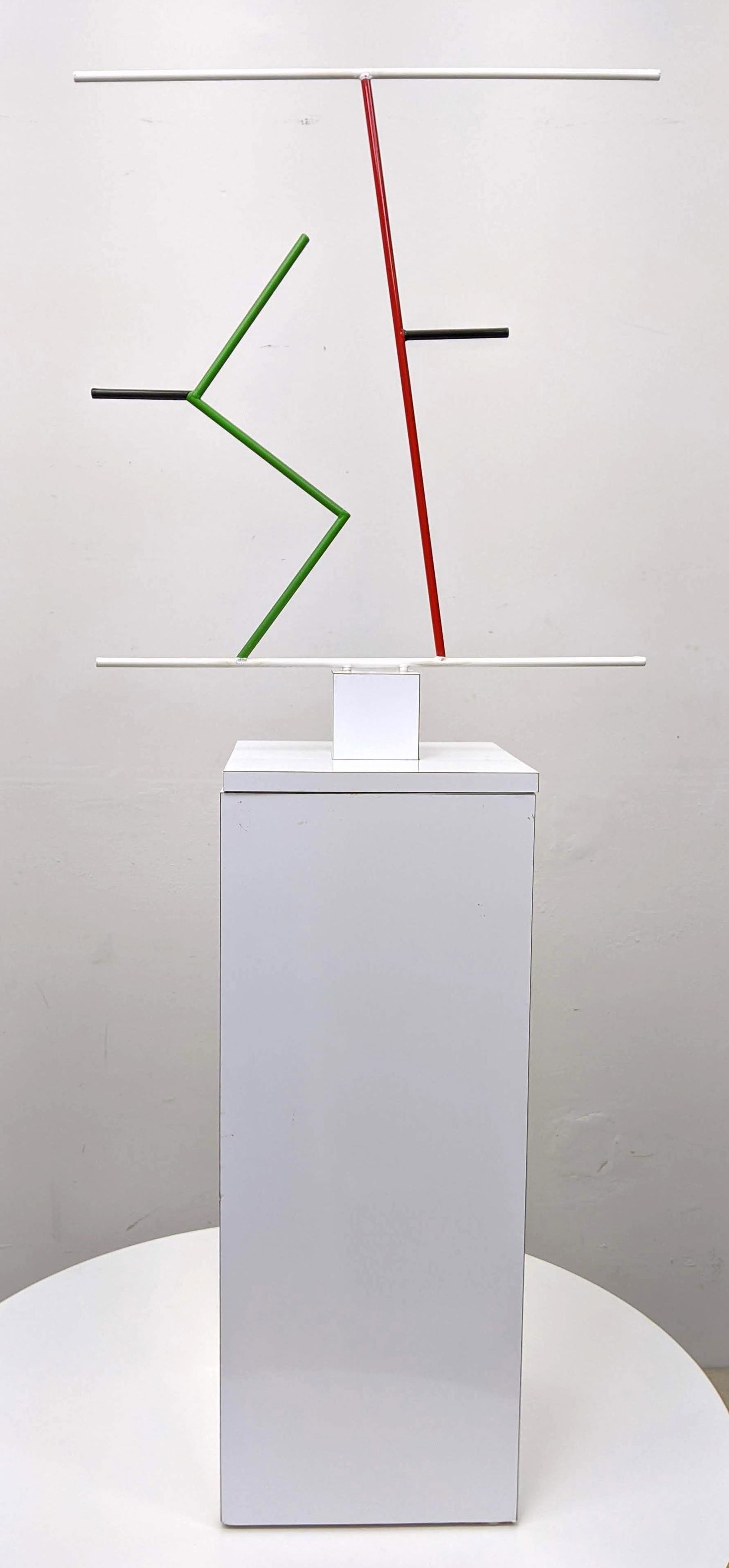 GEORGE D'AMATO Minimalist Enameled Steel Sculpture. Pri (1 of 12)