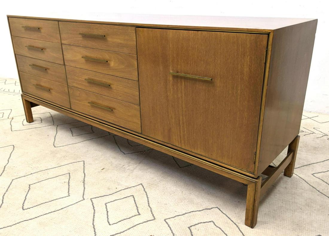 JOHNSON FURNITURE Low Dresser Credenza Cabinet. Solid b (1 of 14)